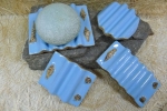 Seifenablage Sonderedition, türkis/hellblau in verschiedenen Größen